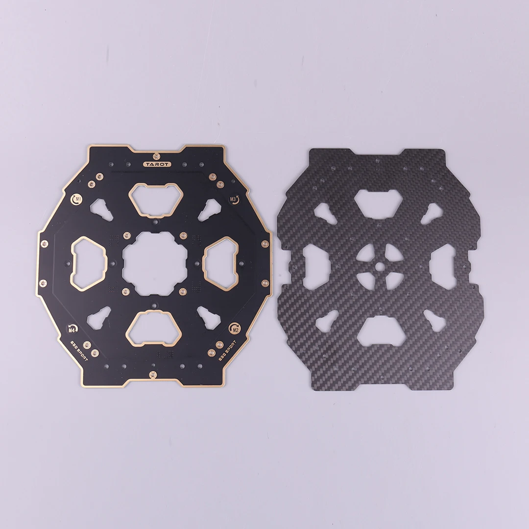 Tarot TL65S05 Center Plate/650 Sport Special Upper And Lower Cover Plate for Plant Protection Carbon Fiber Aviation Model