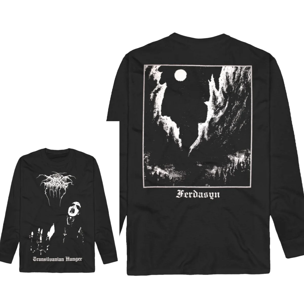 

New Darkthrone Band Print Hoodie Retro Style Hoodie Men and Women Can Wear Autumn and Winter Hoodie