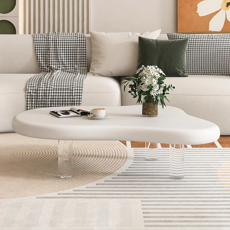 Tavolino sospeso creativo color crema vento soggiorno tavolino nuvola tè soggiorno in famiglia moderno