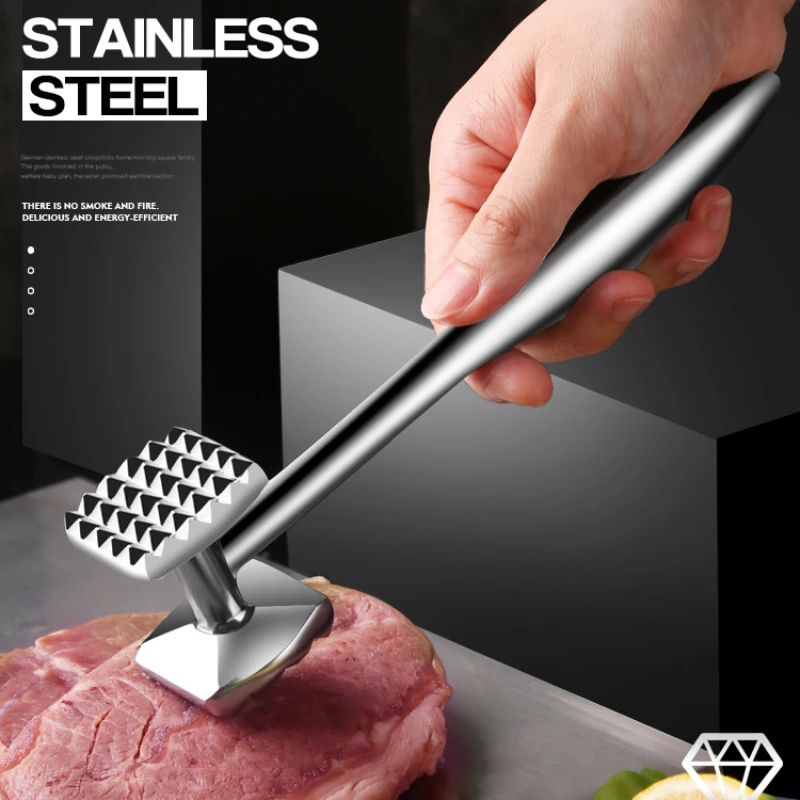 German solid meat hammer, tender loose beef, kitchen steak hammer, tendon breaking machine, pork chop meat hammer, divine tool