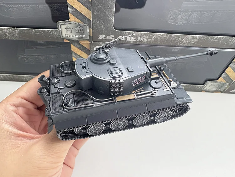 

1/72 Scale German Tiger Heavy Tank 1943 Alloy Diecast Finished Military Tank Model Collection Display Gift