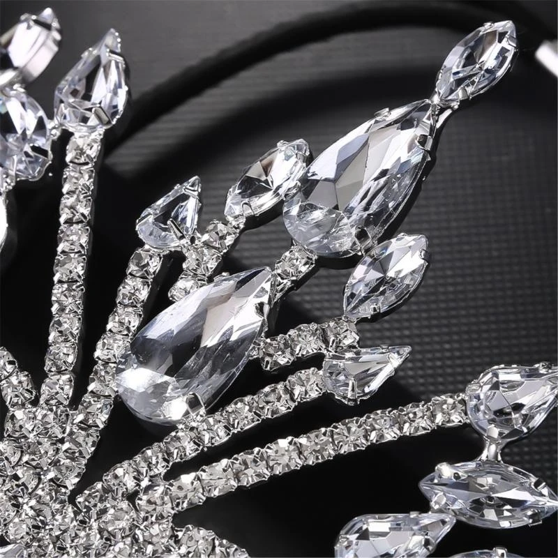 R1WE Rhinestones Masquerade Mask Half Face Mask Halloween Costume Accessories for Men Women Masquerade Halloween Cosplay