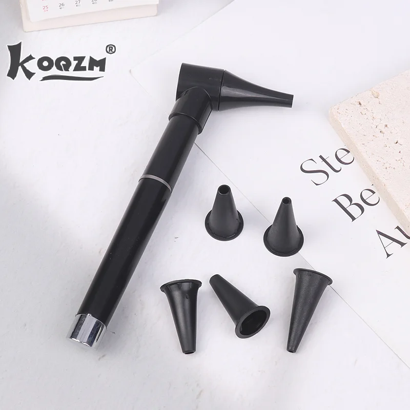 Medical Otoscope Ophthalmoscope Penlight Magnifying Pen Diagnostic Earpicks Flashlight Ear Nose Throat Clinical Set Ear Cleaner