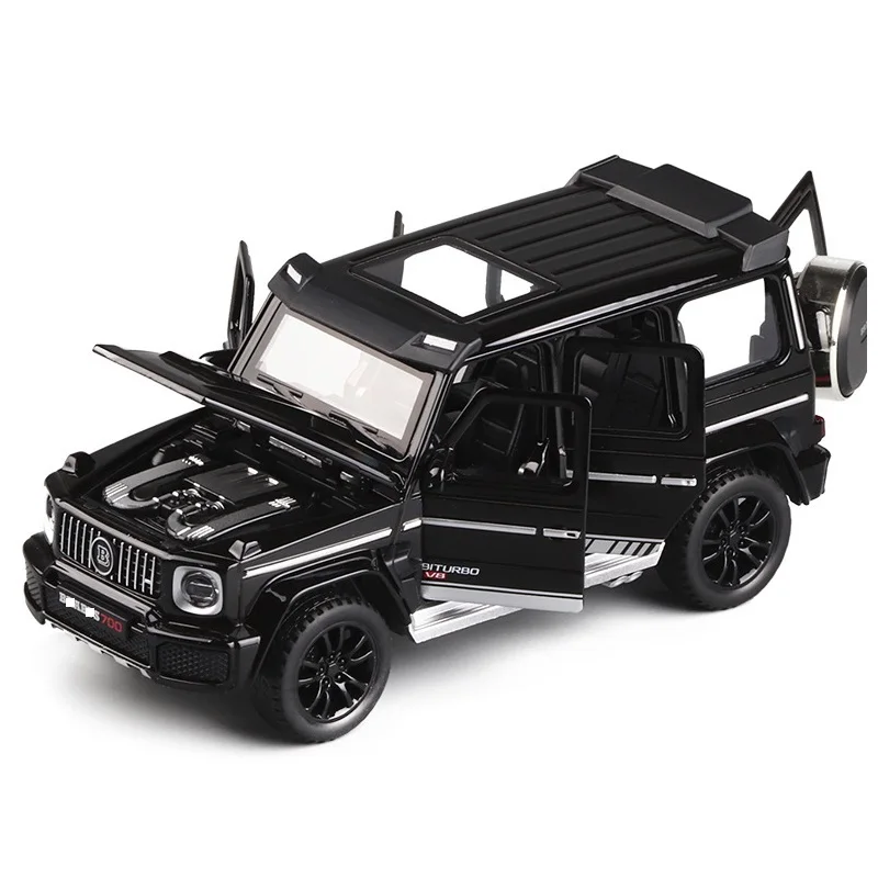 1/32 G700 Alloy Car Model Simulation Toy Diecast Vehicles Off-road SUV With Sound N Light Collectible Kids\' Gift