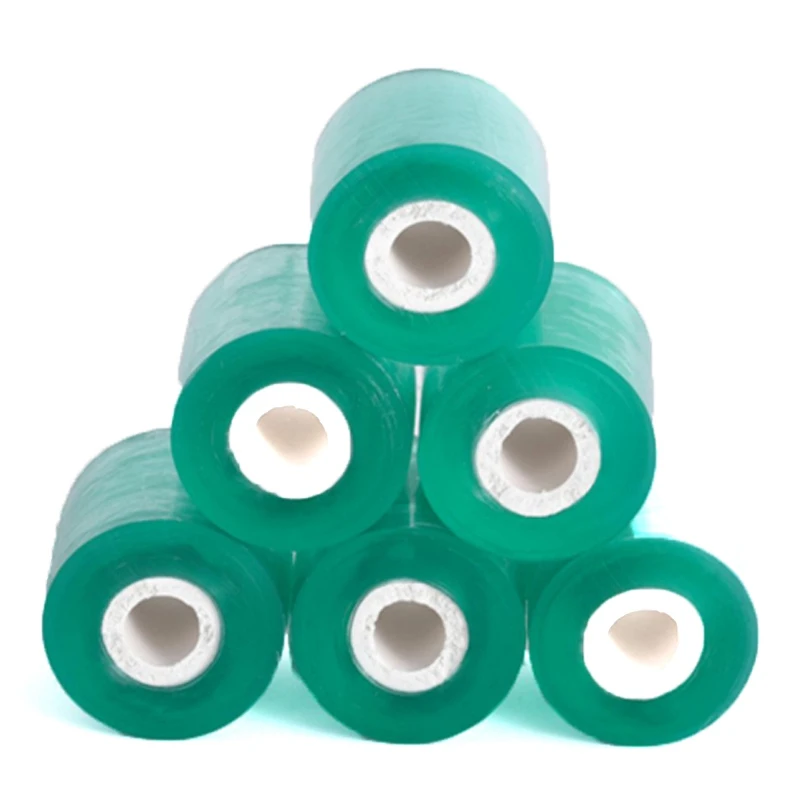 

2Rolls/Lot Width 3~30cm Household Fresh-Keeping Film Transparent Self Adhesive Wire Winding Film Green Plant Grafting Membrane