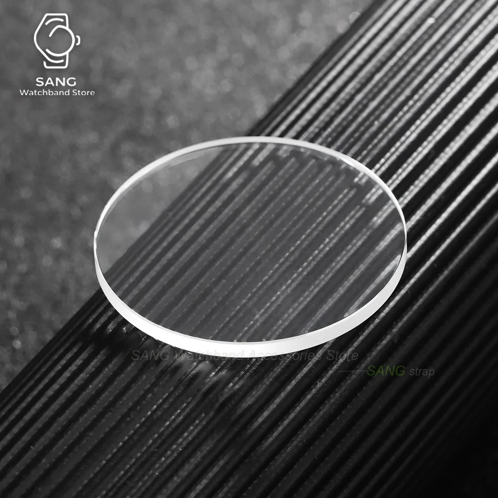 Watch Glass Sapphire Replacement Flat Transparent Crystal 29mm 30mm 31mm 32mm 34mm 36mm Universal Watch Lens  2.0mm  Thicknesses view 2