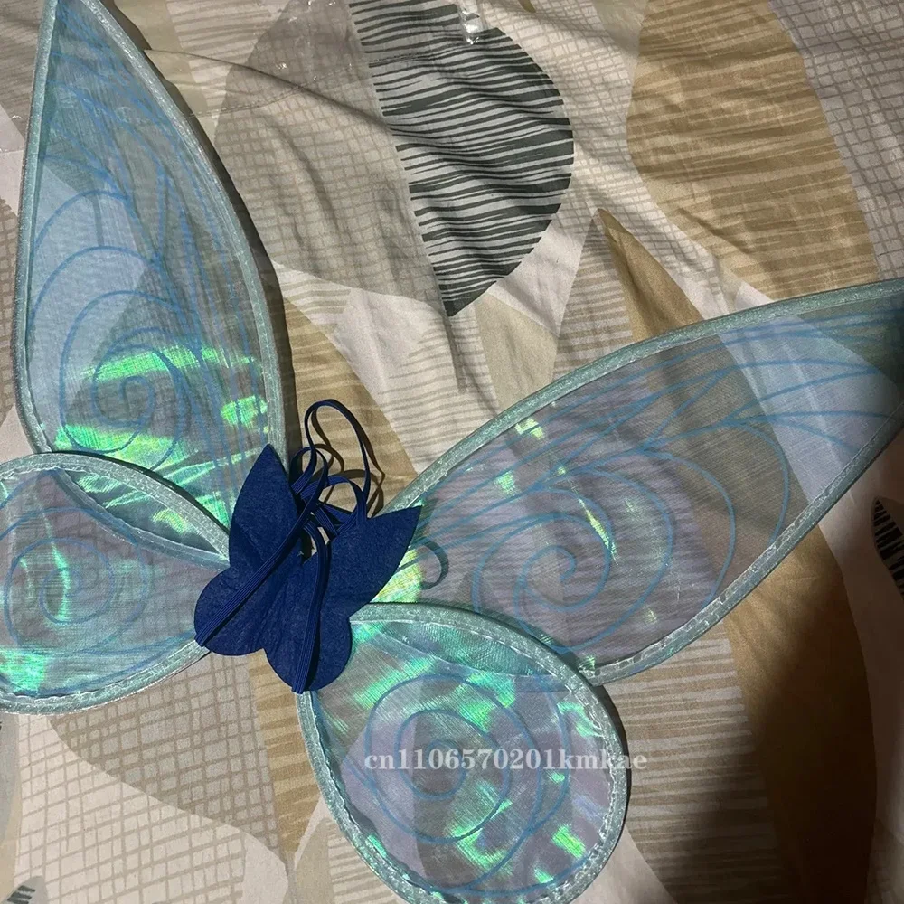 Butterfly Fairy Wings Costume For Women Sparkling Angel Princess Wings Glitter Cosplay Props For Halloween Carnival Themed Party 2