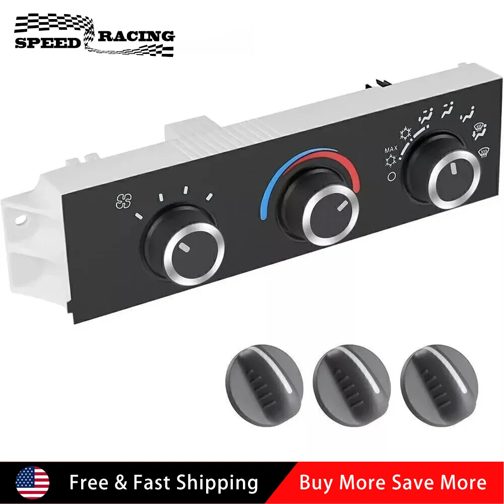 

25753629 84106610 9375795 15073274 Climate Control Module For 2003-2009 Chevrolet GMC C4500 C5500 C6500 C7500 Kodiak Black