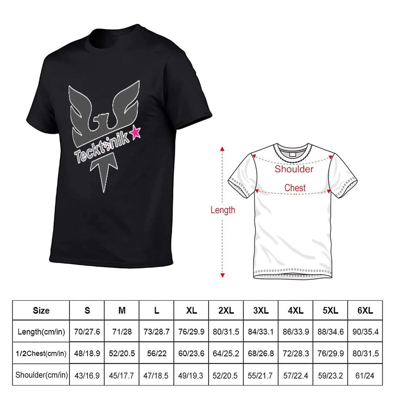 Tecktonik Dance Style T-Shirt hippie clothes blanks kawaii clothes funny t shirts for men