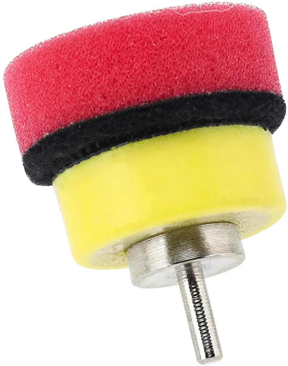 16Pcs Auto Polijsten Pad Spons Polijsten Waxen Schoon Polish Buffer Boor Wiel Automotive Polijstmachine Verwijdert Krassen Auto Reparatie