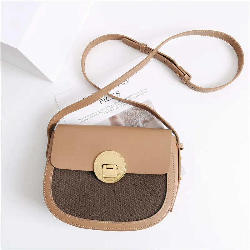 

2022 Fashion Genuine Leather Women Flap Hasp Crossbody Bag