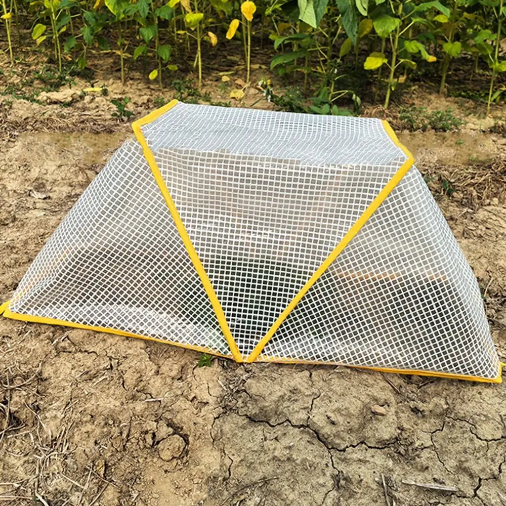 

Arch-Shaped Plastic Garden Greenhouse Tent Seedling Protection Temperature Control Collapsible Insect Netting Weather-Resistant