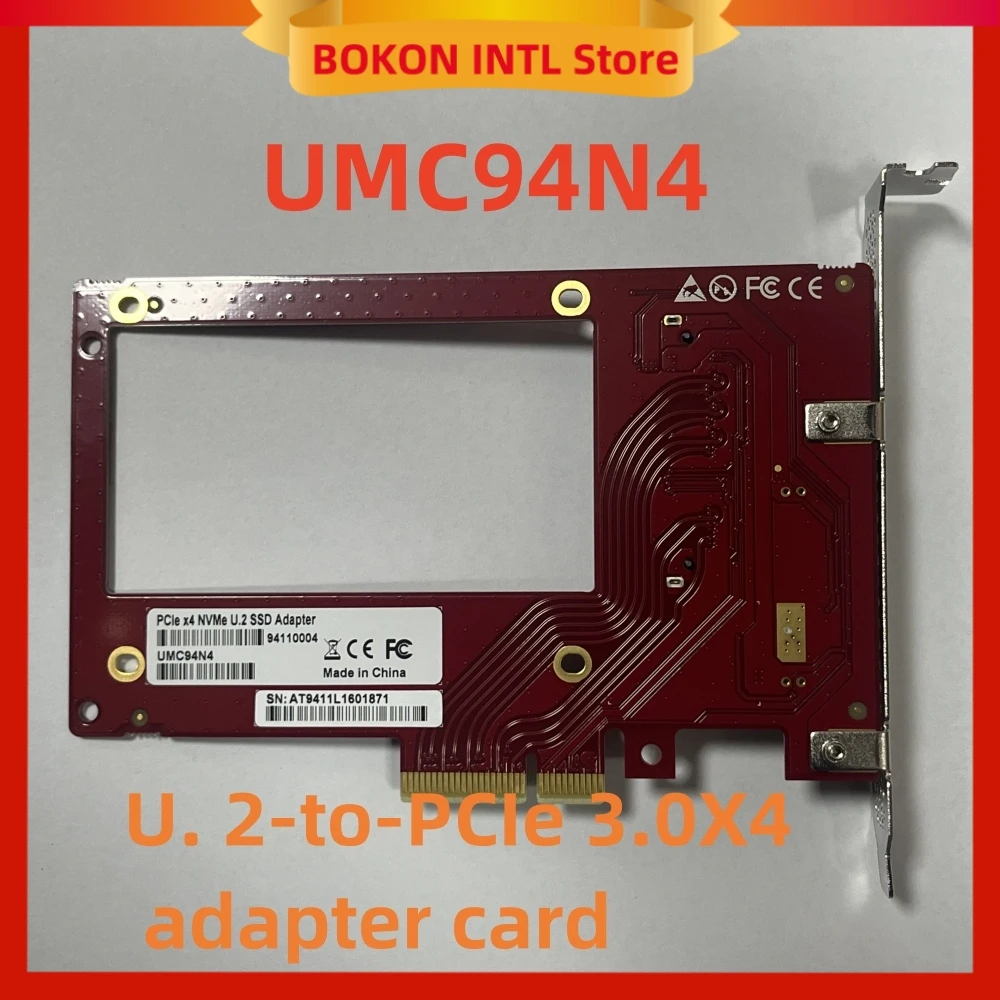 2.5-inch NVMe U.2 SSD hard drive SF8639 interface to PCIe 3.0X4 adapter card for Intel 2.5" NVMe U2 SSD