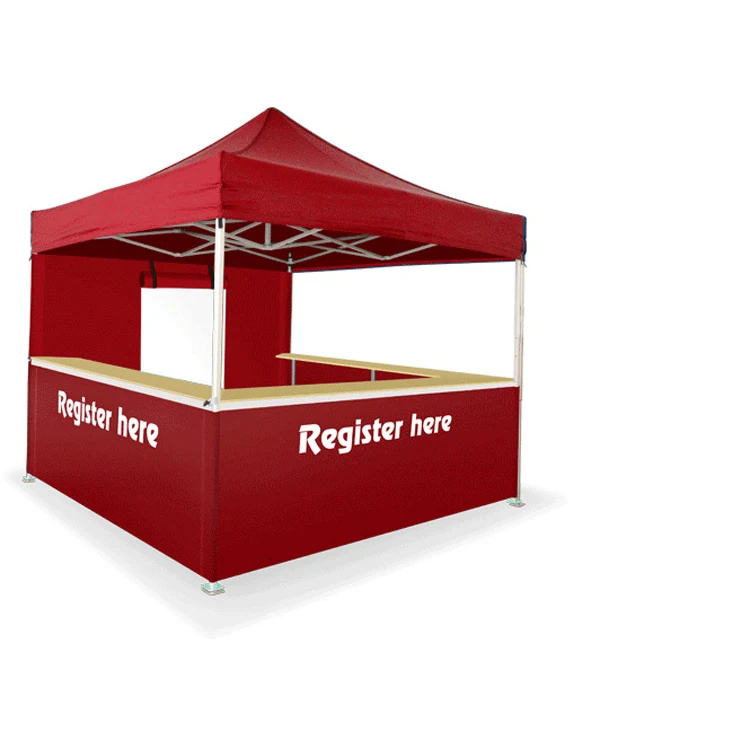 

Portable Pop-Up Advertising Tent with Promotional Price for Automotive Trade Shows and Giveaways
