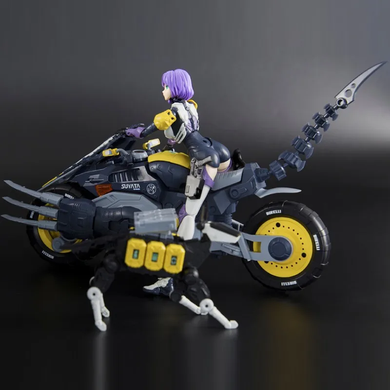 Cyberpunk SUYATA 1/12 The Hunter's Psalm Alia Mechanic Kawaii Anime Figures Assembling Model Action Figures Toy Collection Hobby