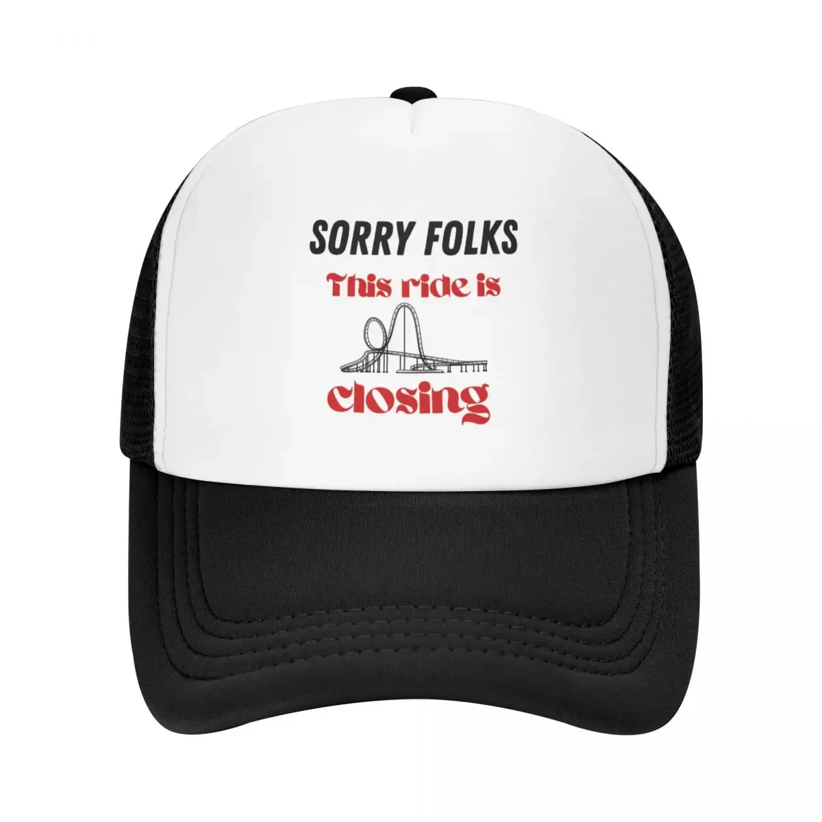 Sorry Folks, This Ride Is Closing - Funny Bachelor Bachelorette Party Humor Baseball Cap