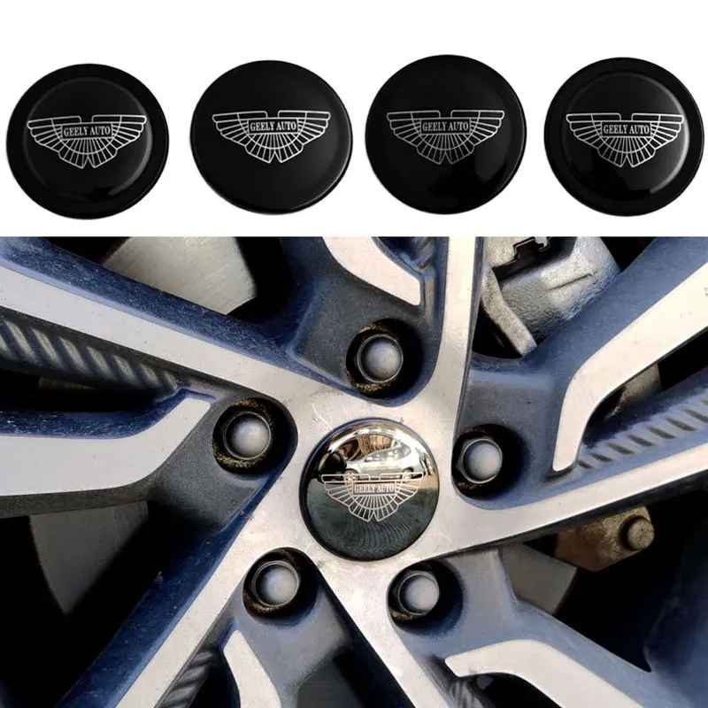 Front Grill Hood Logo Sticker Steering Wheel Hubcap Emblem Decal For Coolray Tugella Atlas Pro Azkarra 2015-2022