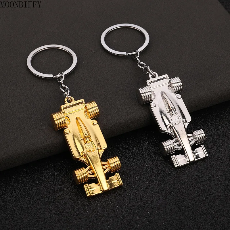 Fashion Formula 1 Racing Car Car Styling Keychain Keyring Key Chain Ring For Golf Renault Klod Skoda Octavia Ferrari keychain