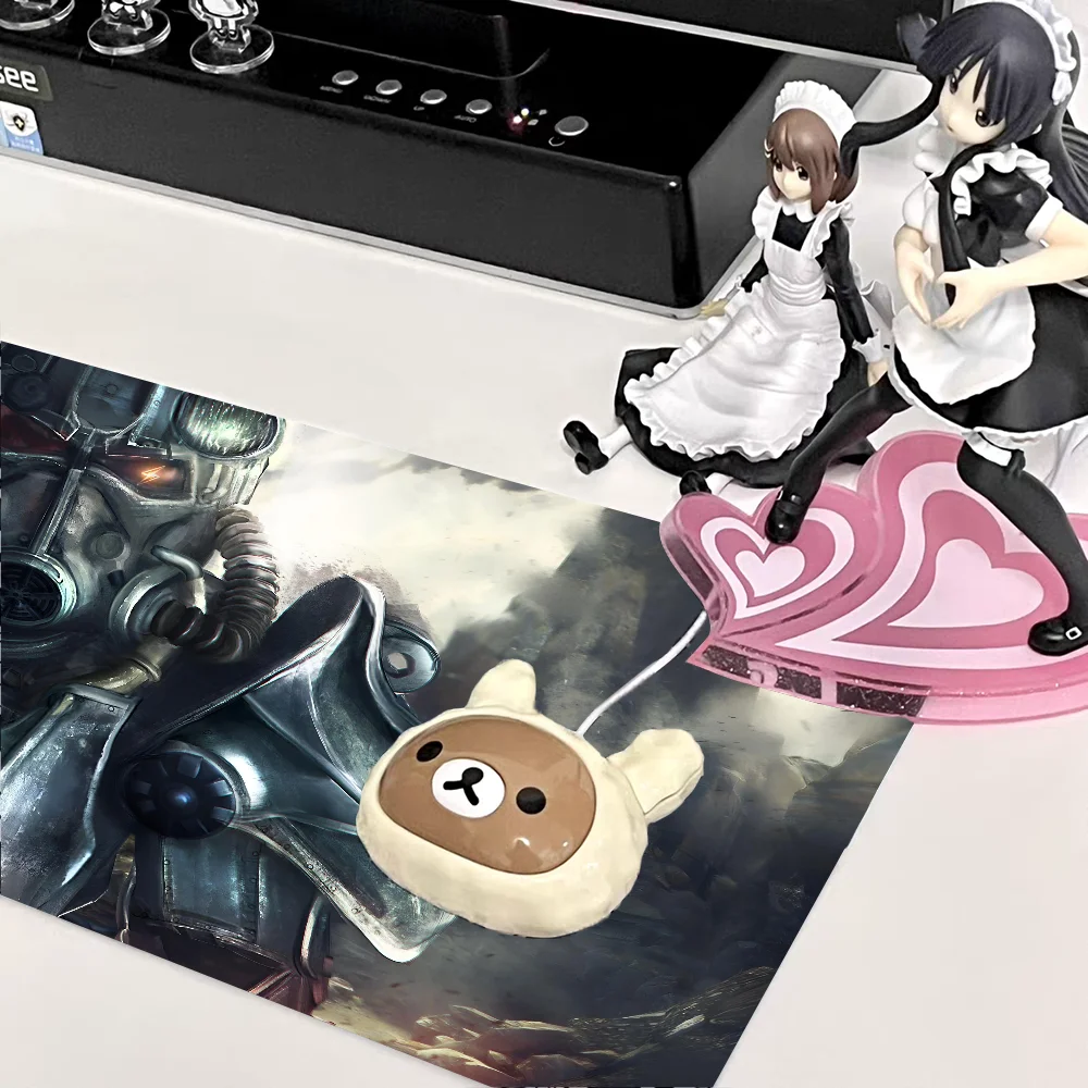 Fallout 4 Game Mousepad Large Keyboard Desk Mat Gaming Mouse Pad LockEdge Non-slip Mat