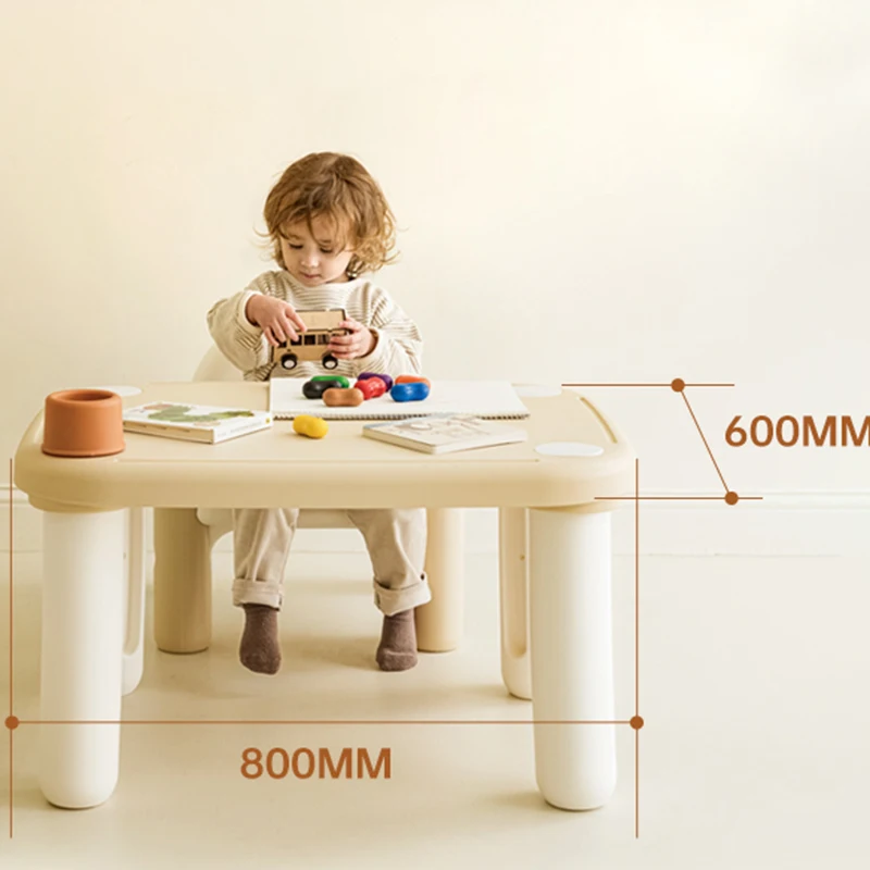 Kindertafel Schoolmeubilair Kinderbureau Kinderen Studie Kleine kinderkamer Set Benodigdheden Klaslokaaltafels Student