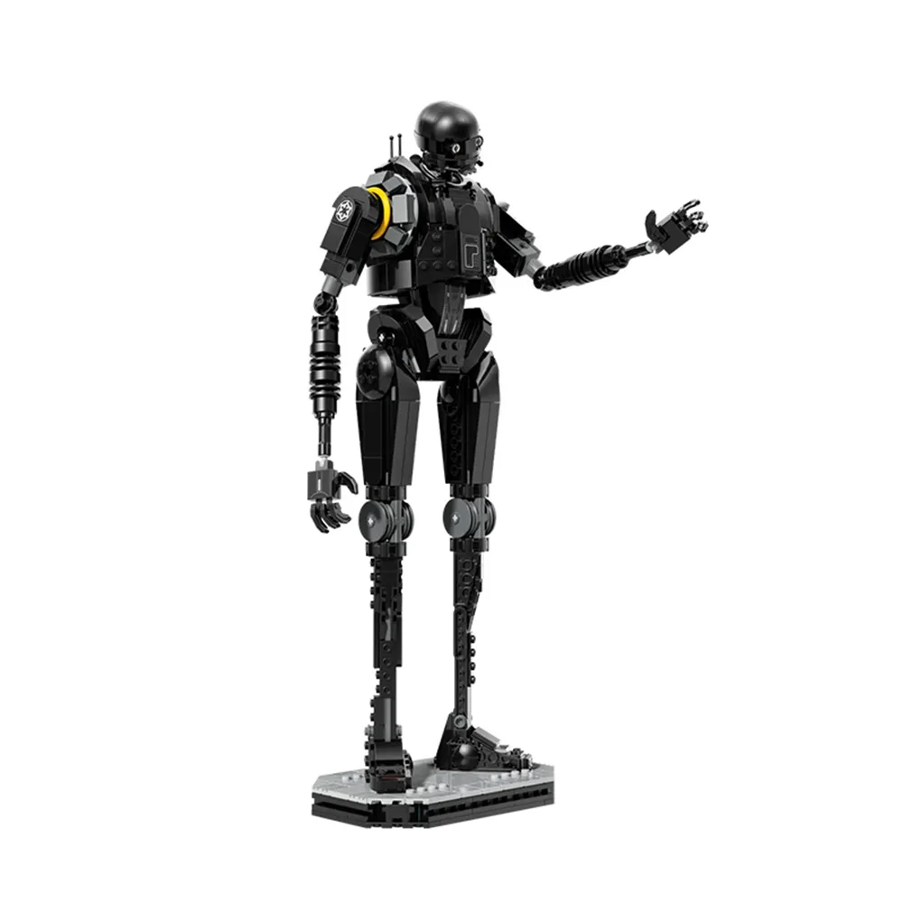 

Новый конструктор DIY 2026: Робот-охранник K-2SO, совместимый с MOC, развивающая игрушка для мальчиков и девочек, подарок на Рождество