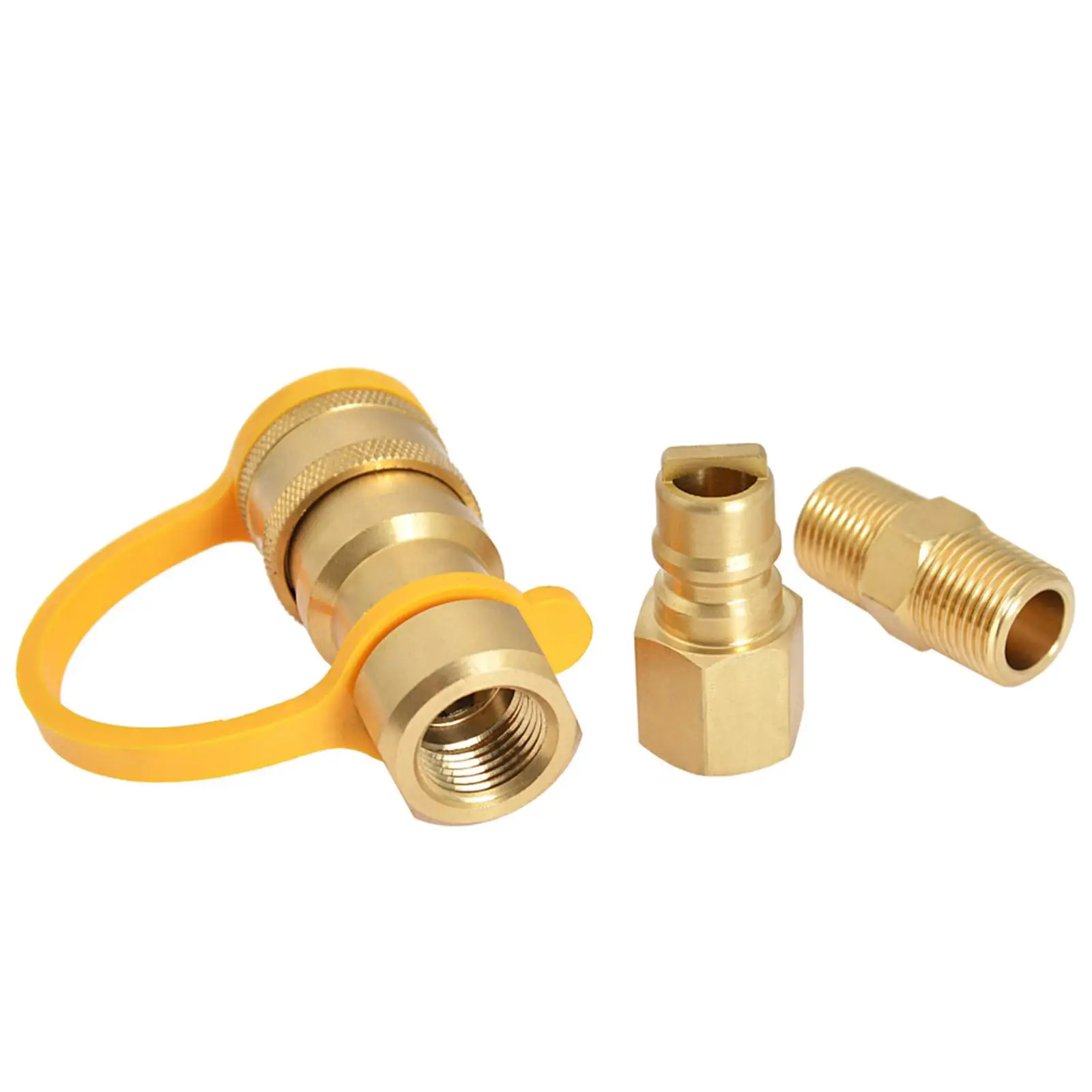 Propane Quick Connector Fitting with 1/4