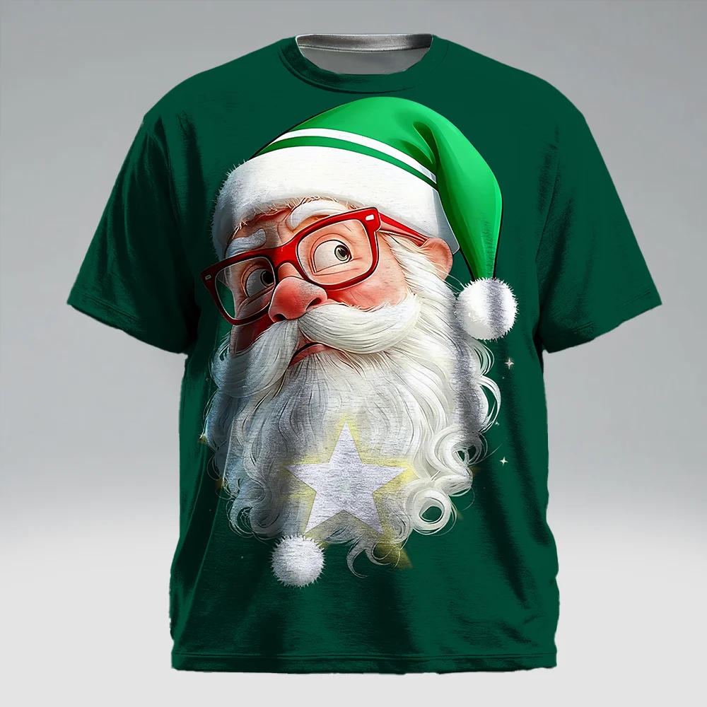 

S-9xl, большие размеры, большой и высокий короткий рукав (Рождественский элемент), стильные красно-зеленые оттенки, легкие, подходят для комфорта на весь день