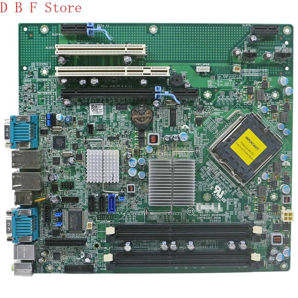 

Оригинальная настольная материнская плата для DELL Optiplex XE 486 Q45 XE SFF 1D4TT TNXNR YMVJ6 969CD, хорошее качество