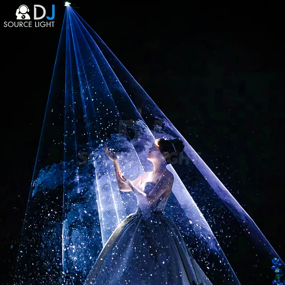 5W RGB App Control Projector Laser Lights DMX 3D Animation Scanning Moving Beam Wedding Disco DJ Party Show Stage Lighting