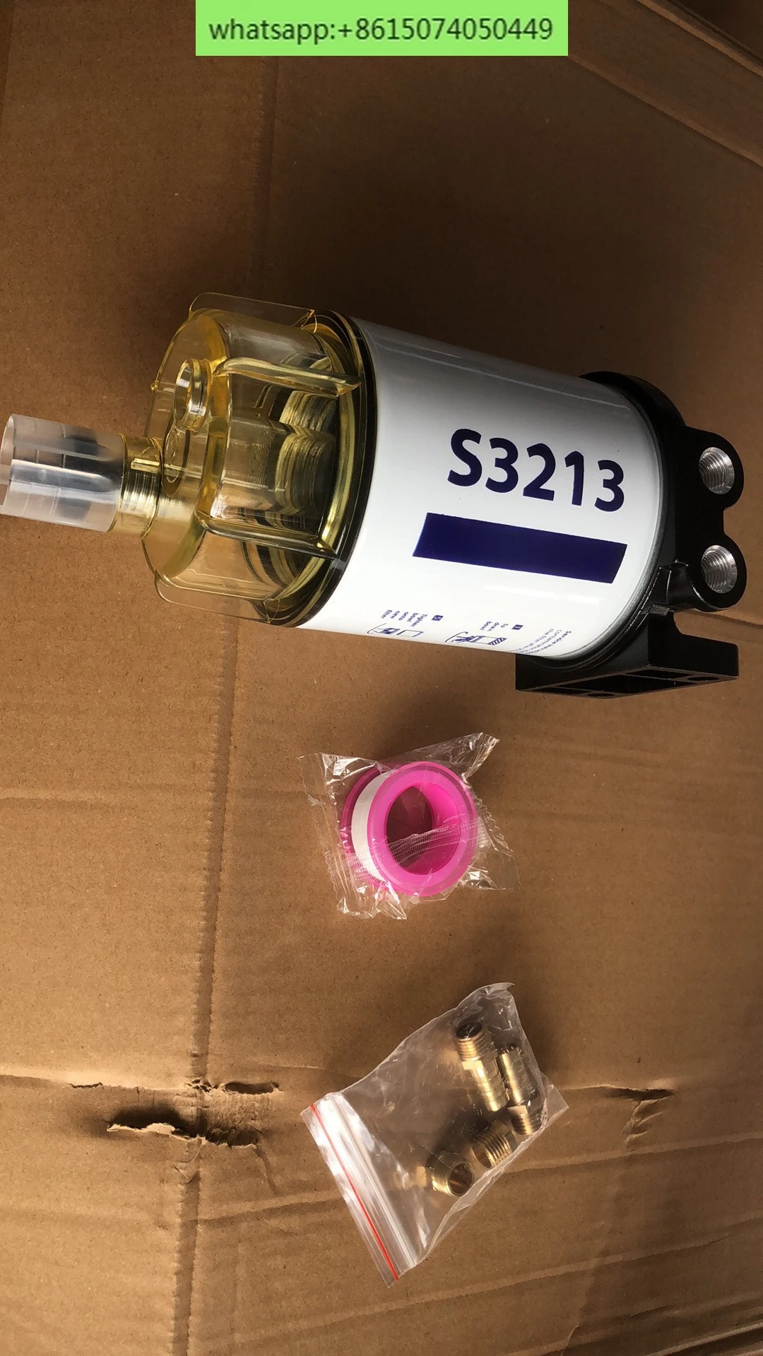 

Gasoline outboard engine S3213 oil-water separator assembly