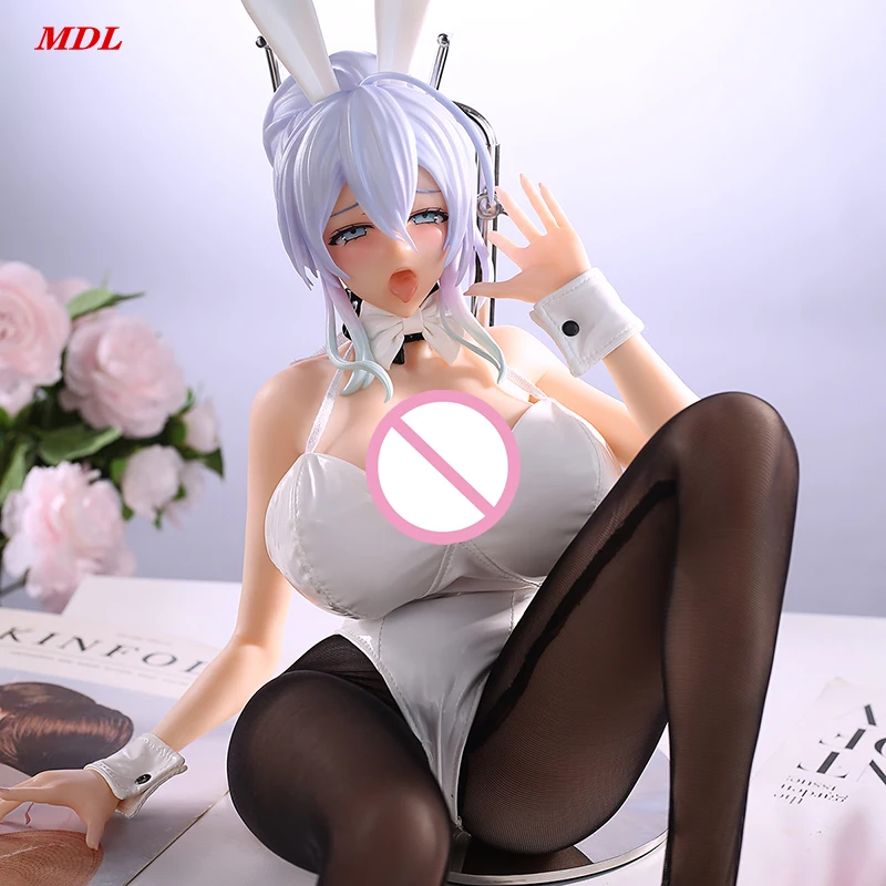 Mdl anime boneca dos desenhos animados 65cm bjd boneca coelho menina cabeça de resina destacável corpo de silicone liga conjunta ajustável