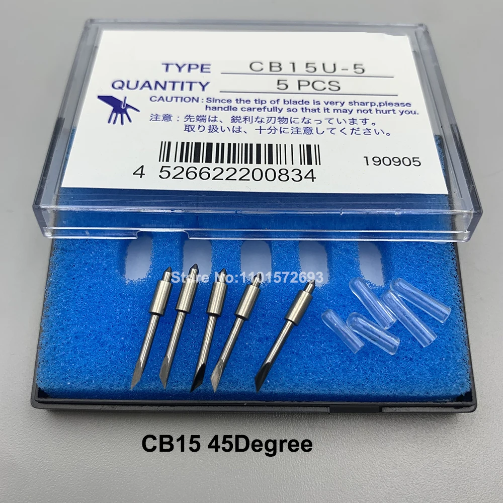 5PCS CB09 CB15 Cemented Carbide Cutting Blades for Graphtec