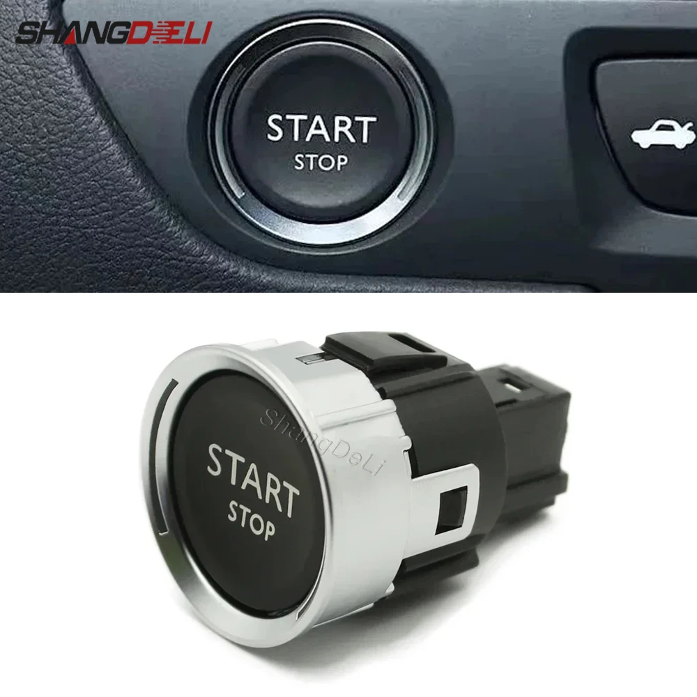 

Для Peugeot 408 2008 3008 308 508 для Citroen C4 C5 аксессуары 96777946 Новая 6-контактная кнопка запуска и остановки двигателя