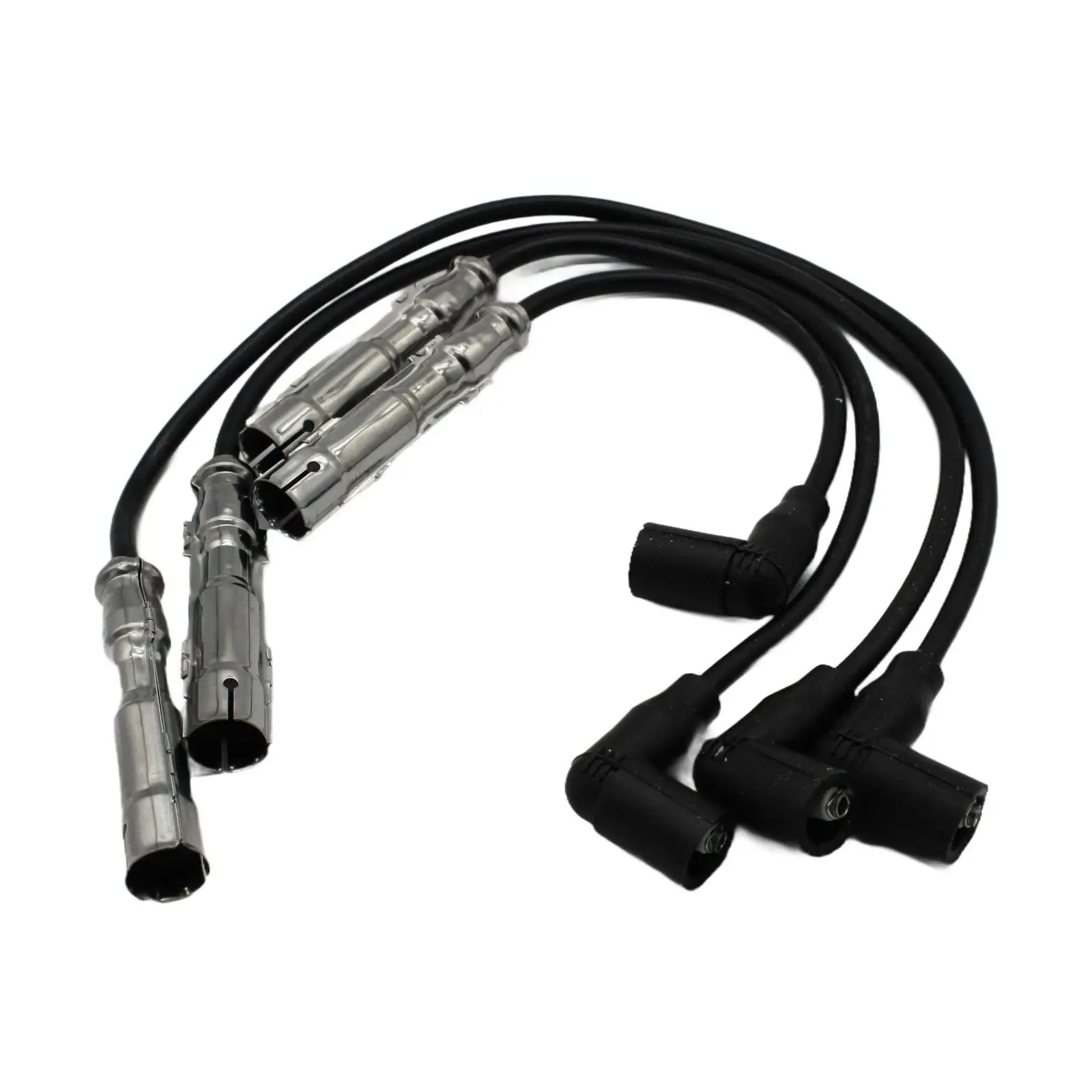 4-teiliges Kabelbaum für Zündspule 030905430 N Robuste Ersatzteile kompatibel für VW Polo (6N2) 1.0 Lupo i (6x1, 6E1) 1.0