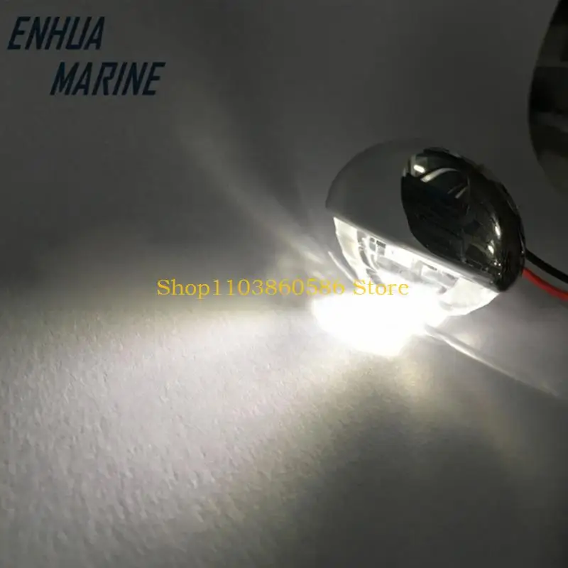 242A Marine Boat LED Courtesy Lights Cabin Deck Walkway Stair Light Lamp Yacht Accessories Waterproof for Campers Seafarers