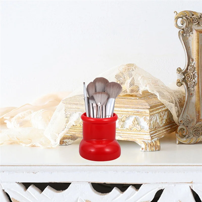 BAAG-부츠 모양의 펜 홀더 컵 유형 데스크탑 편지지 보관 상자 메이크업 브러쉬 컨테이너 펜 홀더 꽃병 사무실 장식