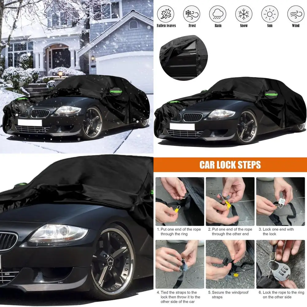

Custom-Fit 6-Layer Waterproof BMW Z4 2003-2008 Cover with Cotton Liner and Reflective Strips