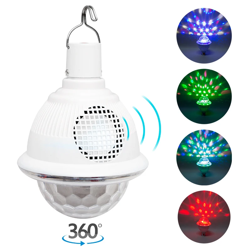 POWERMASTER PM-4191 BLUETOOTH SUPPORTED ANIMATED 10 WATT RECHARGEABLE UFO TYPE DISCO BALL