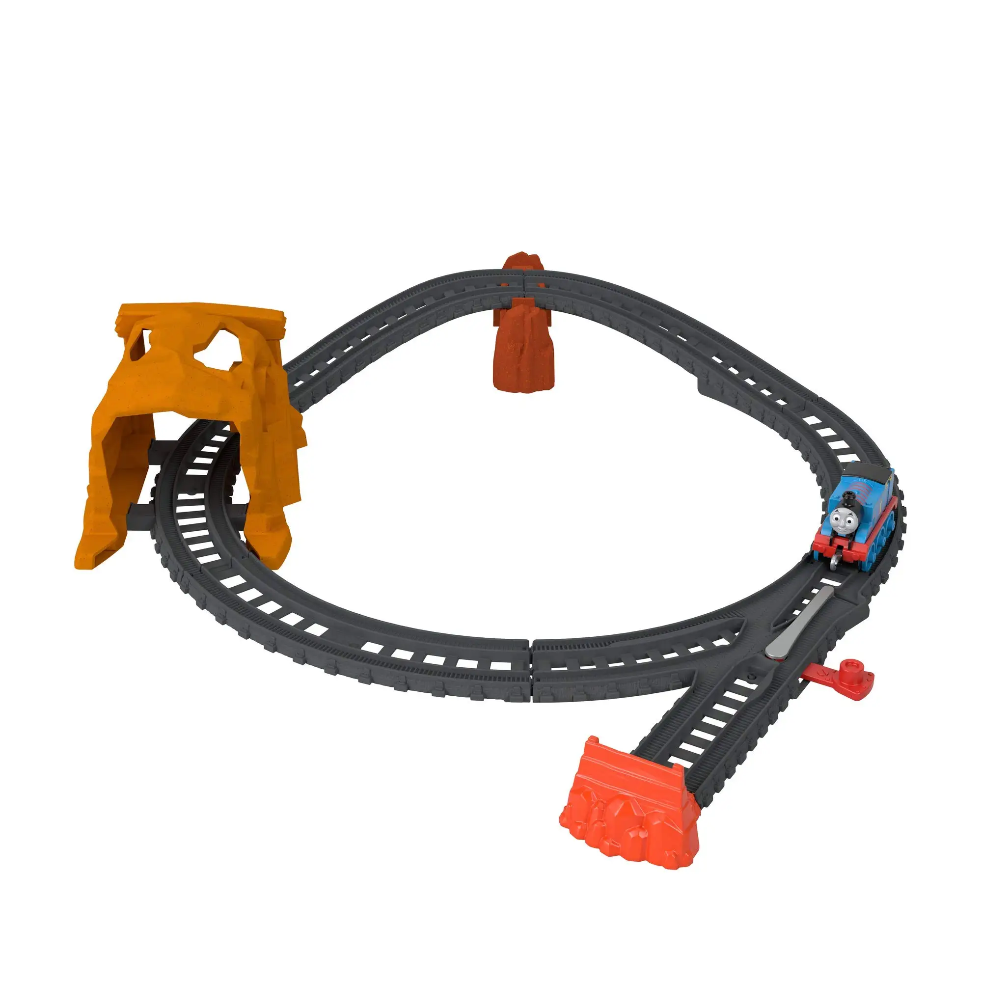 Thomas e amigos Túnel Viagem Track Set, Push Along Thomas Motor Ponte Modelo, nível de entrada Train Brinquedos, Collectible Presentes para Meninos