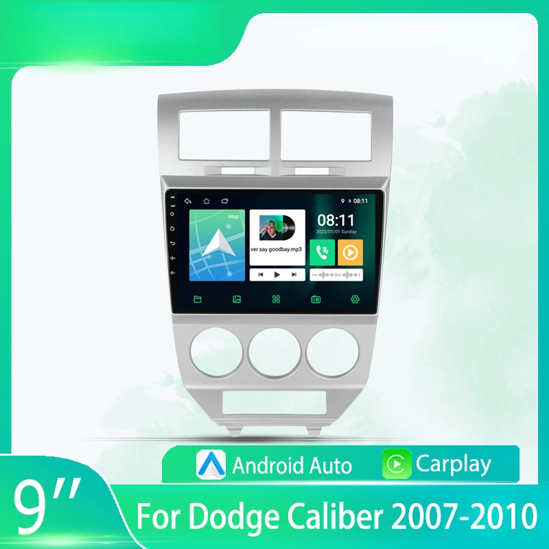 

For Dodge Caliber 07-10 Car Multimedia Player Android Car Player GPS WIFI Carplay 4G Car Radio Navigation Stereo Car Electroneic