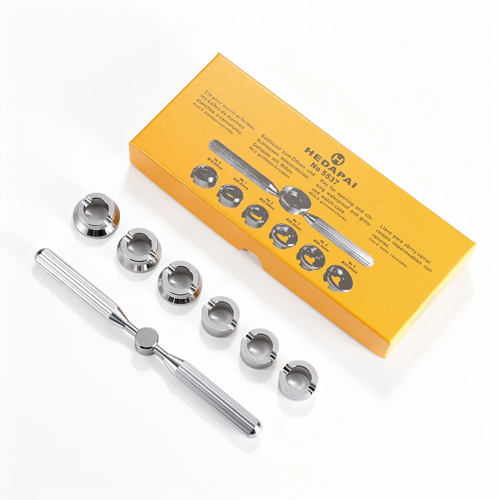 Image of 5537 Uhrengehäuse-Öffner Schraubenschlüssel Professioneller Gehäuseöffner für Rolex und Tudor Uhrenreparatur-Werkzeugset