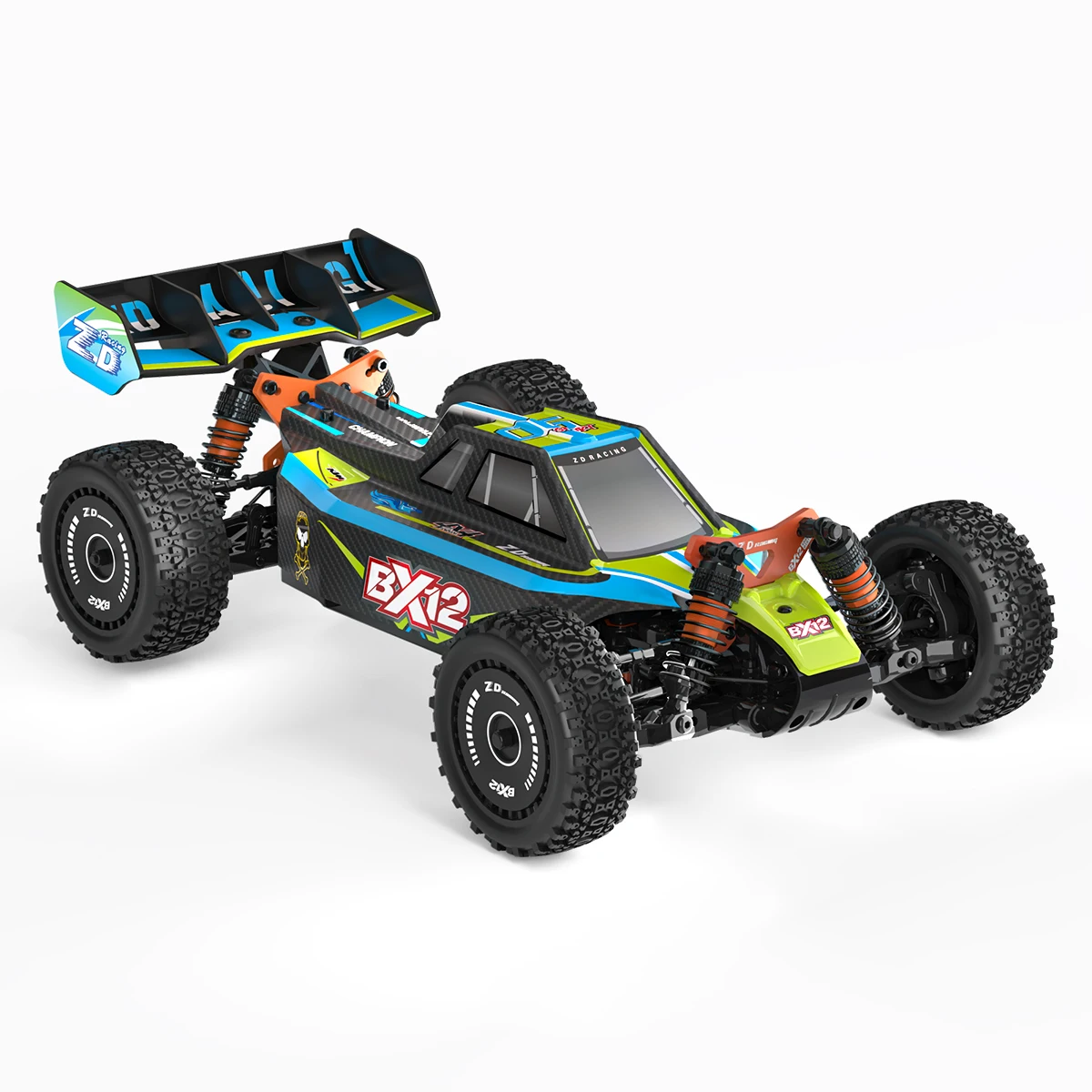ZD Racing BX-12 1/12 Rolamentos de Alta Precisão Brushless Buggy 3S 2.4 Ghz 70 KM/H Carro de Corrida de Controle Remoto para Brinquedo Infantil Adulto