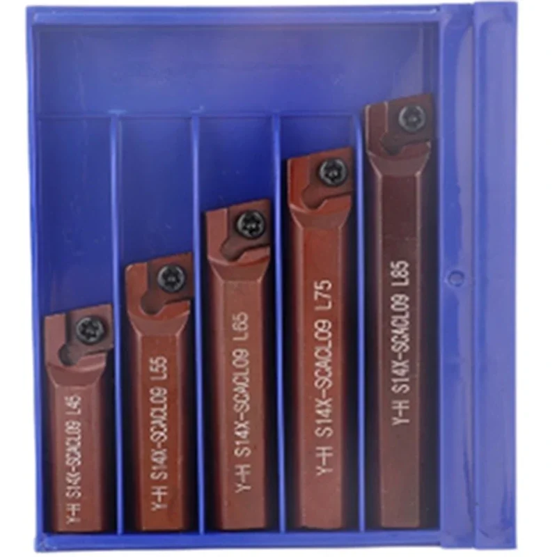 5Pcs SCACR09 SCMCN09 SCACL09 bagger langweilig maschine spezielle langweilig werkzeug innere loch drehen werkzeug graben maschine werkzeug stange