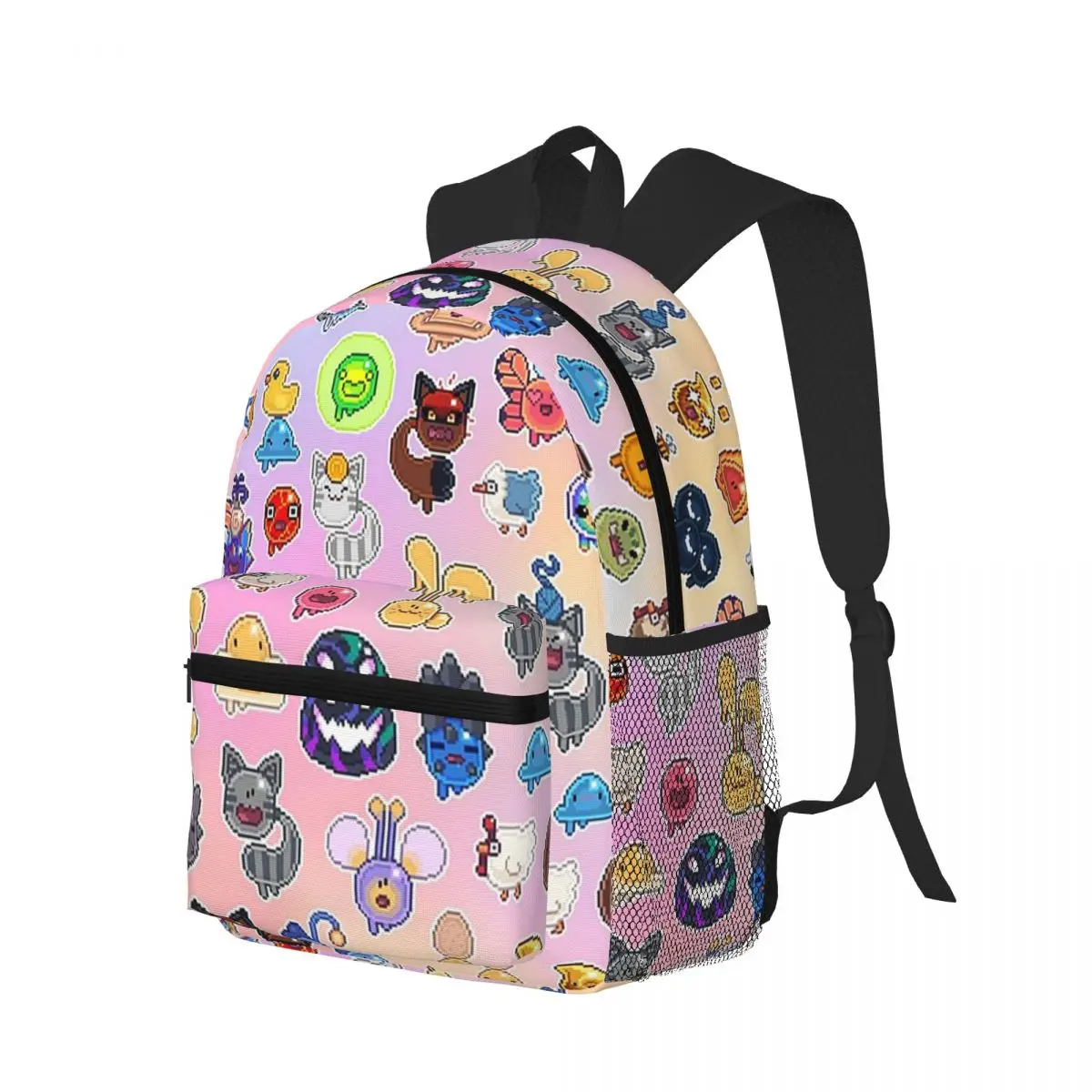 

Game Slime Rancher Pattern Plorty Corner Student Backpack School Bag Hiking Travel Daypack for Boys Girls Bookbag Shoulder Bags