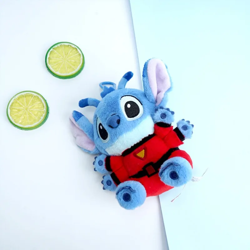 ديزني 2025 حقيقية غرزة معركة شكل دمية أفخم دمية المفاتيح غرزة قلادة أفضل هدية عيد ميلاد هدية الكريسماس للأصدقاء