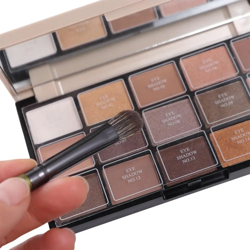 

Fluffy Makeup Brushes Set Kabuki Brush Soft Fiber Eye Cosmetic Brushes Kit Goat Hair Fiber Hair Eye Shadow Brush Makeup Tools