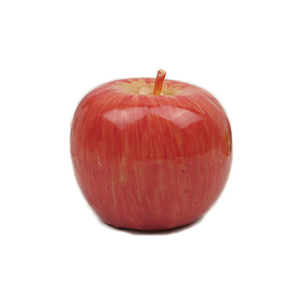 Realistic Apple Shaped Fruit 7X7X5.5Cm Premium Creative Decor For Christmas Wedding Party Gift Decor Unique