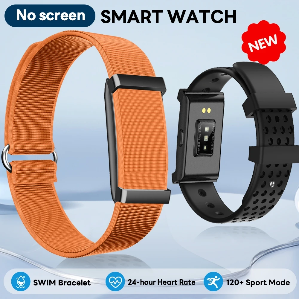 

Ai Non-screen Smart Bracelet with Heart Rate Blood Pressure Fitness Tracker Sport Reloj Inteligente 2026 New