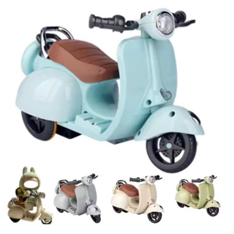 

Милая кукла, мини-электрический мотоцикл, детская игрушка для лабу, игрушечный мотор для куклы (без куклы), аксессуары