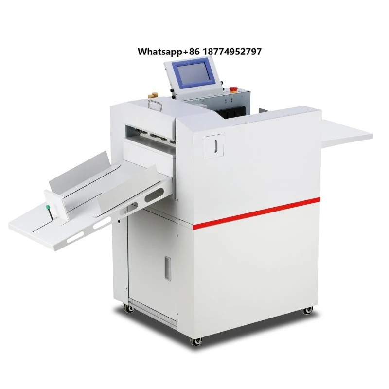 High Speed Air Suction Automatic Digital Control Paper Folding Machine with Touch Screen 110V/230V 1 Year Warranty